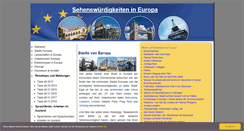 Desktop Screenshot of europe-sightseeing.com